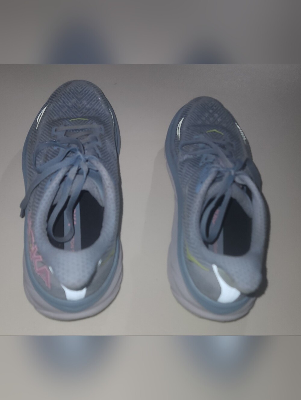 Hoka Sky Blue Clifton 9 Running Shoes Women's Size 8.5 - Picture 6 of 9